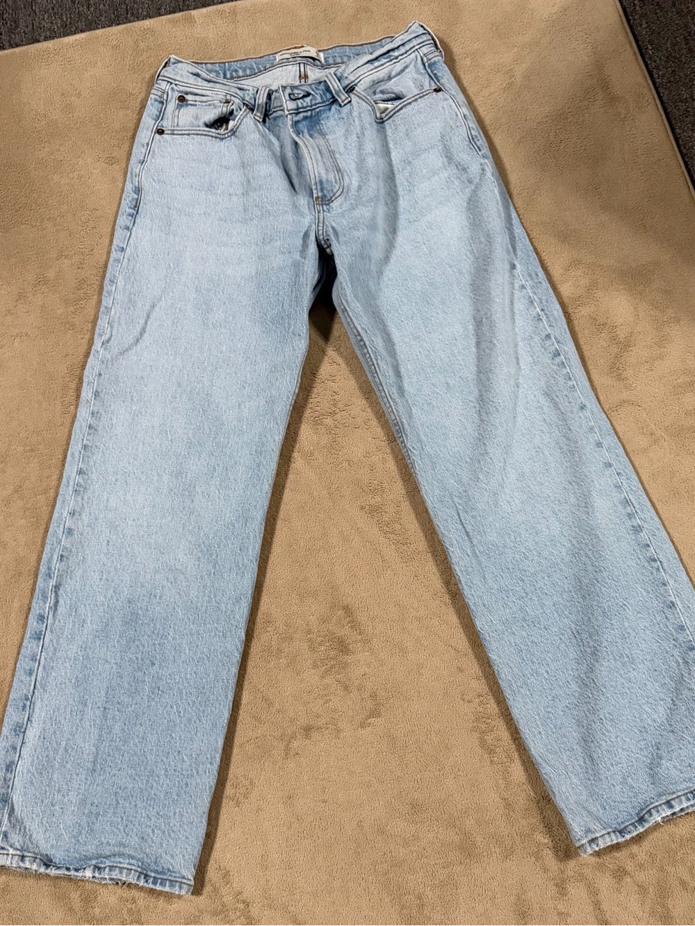 Abercrombie & Fitch Women’s The Baggy Low Rise Jeans